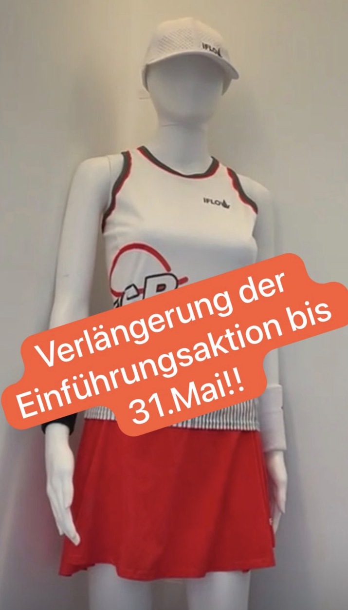 AKTIONSVERLÄNGERUNG BIS 31.MAI -  Neue Clubdress exclusiv von I-Flow für TC Brunn 