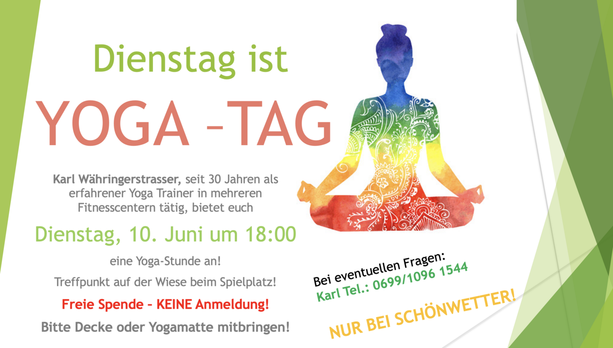 YOGA mit Karli - es geht wieder los! 